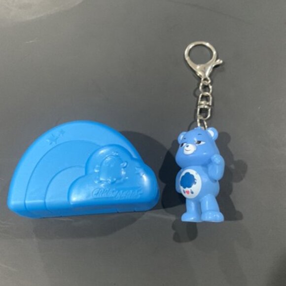 Grumpy Bear Care Bears Keychain – Moody but Lovable - Picture 3 of 8